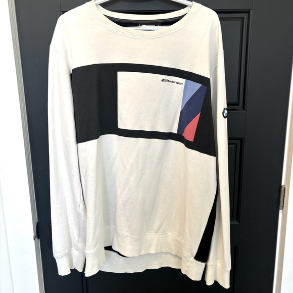 🔥 2/$50🔥BMW Men’s XL Motorsport Crew Neck Sweater - Picture 5 of 8